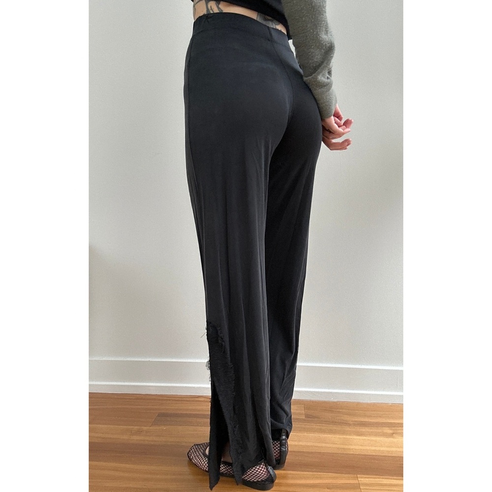 Zara Comfy Lace Black Pants